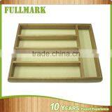 New Product in China Superior Quality Wooden New Product Promotion Bamboo Cutlery Tray thumbnail-1