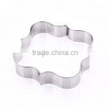 BZD19 Floral Pattern Stainless Steel Cake Mold Wholesale Cheap thumbnail-3