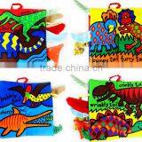 New Born Baby Infant Developmental Soft Animal Cloth Book thumbnail-2