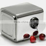 1.2L Stainless Steel Square Ice Wine Bucket for Restaurant thumbnail-3