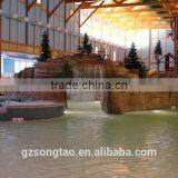 Fiberglass Rock Waterfall Indoor and Outdoor thumbnail-1