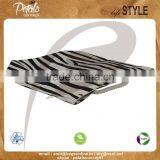 12 OZ Natural Canvas Tote Bag With Over All Zebra Prints & With Rope Handle thumbnail-5