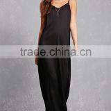 2017 Summer Pom Pom Maxi Beach Dress V Neckline Boho Strap Dress HSd9211 thumbnail-4