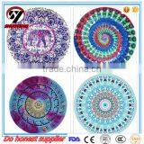 2017 New Arrived Hot Selling Round Beach Towels Mandala With Tassels Turkish Microfiber Towel thumbnail-1