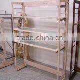 Pine Wood Flat With Hanging Way Kids Clothes Hangers Wholesale thumbnail-3