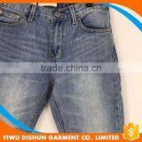 Women Wholesale Brand Worn Ninth Pants Blue Jeans thumbnail-3
