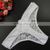 Stock Women Bowknot Sey G-String Thongs Fashion Intimates Briefs Women Lace Underwear Breathable Lingerie Summer Style Girls Pan thumbnail-3