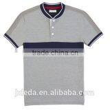 Factory Direct Sale Slim Fit Styling Color Block Baseball Vented Hem Polo Shirt in China thumbnail-1