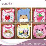 Wholesale High Quality Cotton Cartoon Bandana Baby Bib thumbnail-1