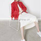 High Quality Latest Design Custom Design Red Jacket Women thumbnail-6