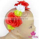 Fancy Remake Photo Props Fabric Bulk Flashing Flower Petals Girls Bridal Headband Teen Girl Hairband Accessories thumbnail-1