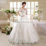 Wholesale Korea Style Beaded Lace Bridal Wedding Dress thumbnail-2