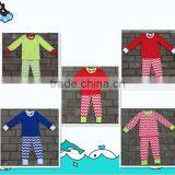 2017 New Arrival Christmas Baby Clothing Little Teenage Kid Child Boys Girls Pajamas Red Green Pjs Kids Christmas Pajamas thumbnail-1