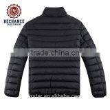 Hot Sale Men's Black Lightweight Winter Down Jacket thumbnail-2