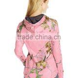 Latest Women Lightweight Camo Sweatshirt Zip Pullover Hoodies Sweatshirts Wholesale Organic thumbnail-5