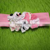 2016 Baby Girl Spring Clothing Toddler Flower Hairbands Wholesale Kids Girl Headband Children Boutique Bow Knot Hair Accessories thumbnail-1