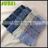 The Newest Personality Five Fingers Socks,Bohemia Pure Cotton Comfortable Toe Socks thumbnail-5