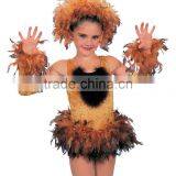 2016 New Design - Brown Fur Kids Lion Character Dance Costume thumbnail-1