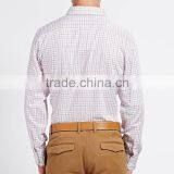 100% Men Cotton Shirts Plaid Design Casual Shirts for Men Italian thumbnail-2