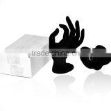 1PC Black Hand Ring Jewelry Display Stand 17.5x8cm(6-7/8"),Customize thumbnail-1