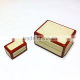 Rosewood Leather Watch Box Jewelry Collection thumbnail-2