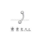 Steel Body Jewelry Eyebrow Piercing thumbnail-1