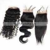 Fast Shipping High Quality Free Part Lace Closure , Human Hair Closure thumbnail-1