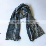 Jilong Double Face Plaid Scarf Classic Blue Fashion Men Scarf thumbnail-4