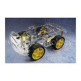 L293D 4wd Drive Robot Smart Car Chassis , Remote Control Car Parts