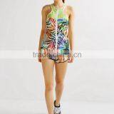 Popular Style Yoga Tops and Capri Pants Fitness Clothes Set thumbnail-3