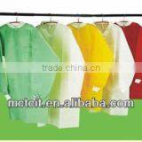 Disposable custom made lab coat, different color/style/size