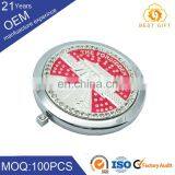 Wholesale Metal Rose Gold Makeup Mirror thumbnail-3