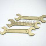 Aluminum Bronze Double Open End Wrench Sparkless Copper Alloy Forged Type High Quality thumbnail-3