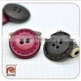 2 Holes/ 4 Holes Factory Classic Plastic Vairous Painting Color Coat Button thumbnail-1