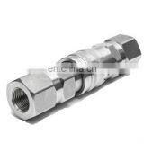 Carbon Steel Stainless Steel 1/2 Inch ISO 16028 Hydraulic Fittings Hydraulic Quick Couplings for Skid Steer Loader thumbnail-4