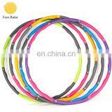 Custom 1Kg Hula Circle For Exercise 8 Section Detachable Professional Soft Fitness Hula Circle thumbnail-3