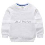 Children's Autumn Sweater 2020 New Boys Foreign Style Round Neck Pullover Pure Cotton Girls Solid Color Tops Loose Long Sleeves thumbnail-3