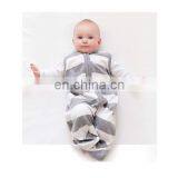 Custom Adjustable Wholesale Baby Swaddle Sleep Bag Sack Blanket Wearable thumbnail-3