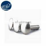 Factory Price Carriage Bolts Grade4.8 8.8 Round Head Square Neck for Wood to Metal Fastening thumbnail-6