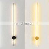 Modern Minimalist Led Bed Wall Light Decorative Indoor Metal Wall Lamp