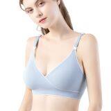 Breastfeeding Underwear, Pregnant Women's Bra, Gathered to Prevent Sagging, Big Breasts, Comfortable Bra During Pregnancy, Buckle Before Feeding and Postpartum thumbnail-2