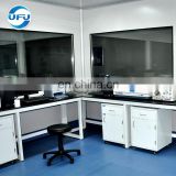 Laboratory Furniture Workbench with Movable Cabinets and Epoxy Resin Bench Top