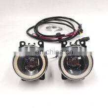 1 Pair 2 Functions Auto LED DRL Daytime Running Light Car Projector Fog Lamp Foglight For Subaru XV 2012-2018 thumbnail-3