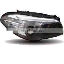 Upgrade to White LED Angel Eyes LED Light Brow HID XENON Headlamp Headlight 2014-2017 for BMW 5 Series F18 Halogen 2011-2013 thumbnail-2