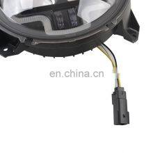 Auto 9 Inch LED Headlight for Jeep Wrangler JL 2018+ Car Accessories Head Lamp thumbnail-4