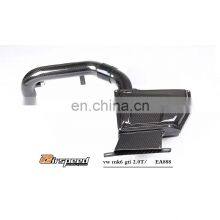 New Developed Auto Parts Fabricated 3k Twill Carbon Fiber Cold Air Engine Intake System Kit For Volkswagen MK6 GTI 2.0T EA888 thumbnail-5