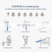 Wholesale Custom Logo Latex Hip Exercise Stretch Yoga Training Resistance Bands Bulk Resistance Bands thumbnail-5