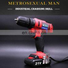 Charging Electric Hand Drill 21V Electric Screwdriver Batch Cordless Impact Wrench Power Tool Cordless Electric dr thumbnail-3