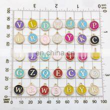 26pcs 12*14mm Alphabet Letter Enamel Charms Jewelry Handmade Pendants Jewelry Making Handmade DIY Bracelet thumbnail-2
