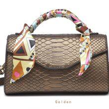 2023 Spring New Arrival Serpentine Cross-body Small Square Bag Factory Stock Wholesale thumbnail-2